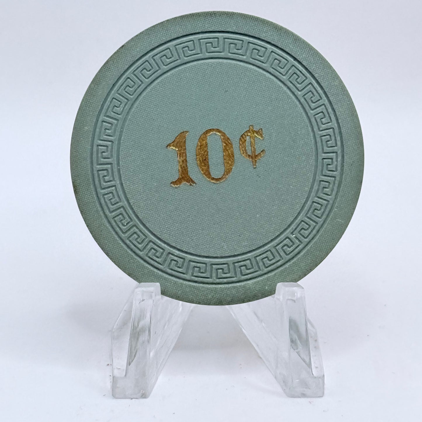 Mac's Reno Nevada 1950s $0.10 Casino Chip N7397