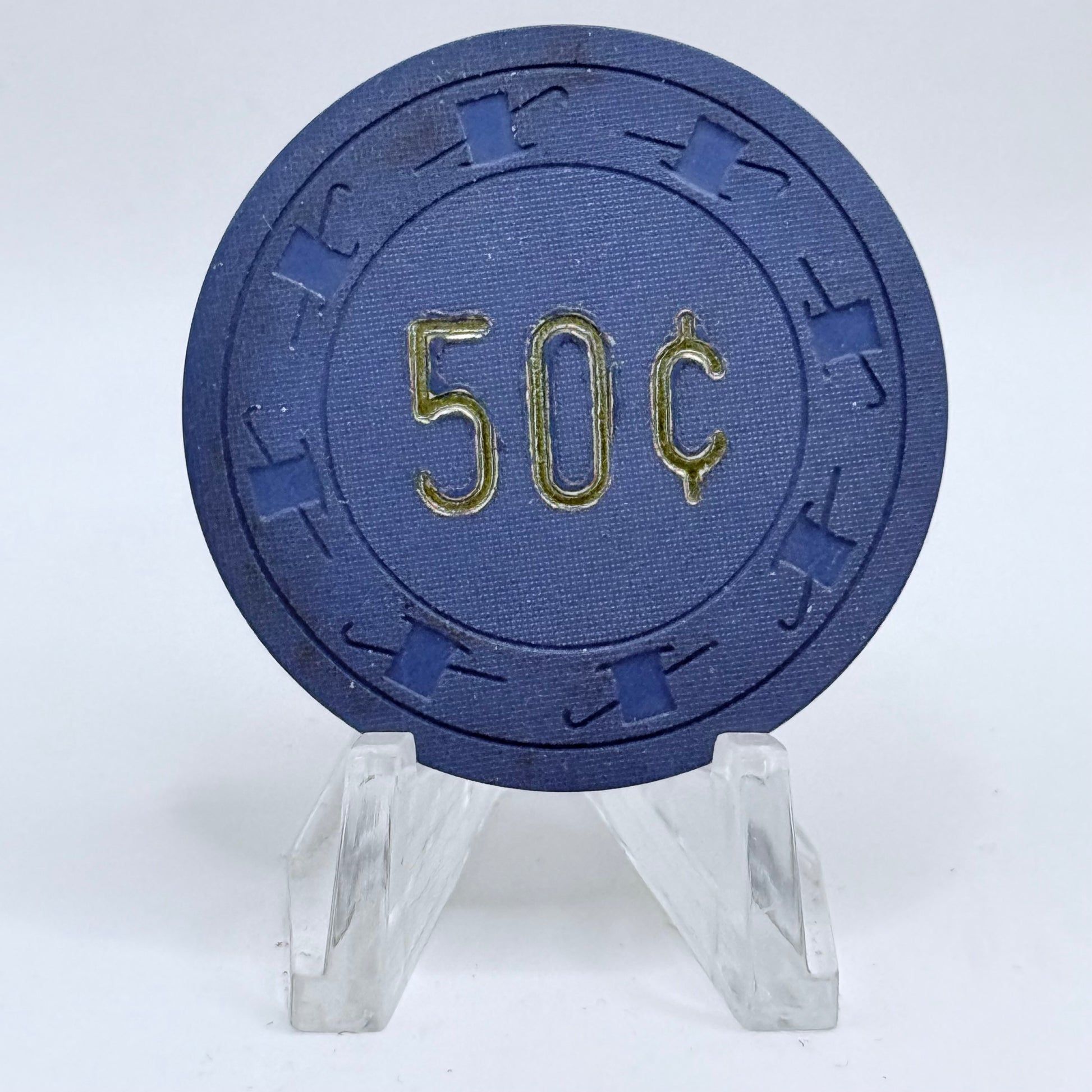 Mac's Reno Nevada 1960s $0.50 Casino Chip E7207