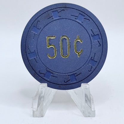Mac's Reno Nevada 1960s $0.50 Casino Chip E7207