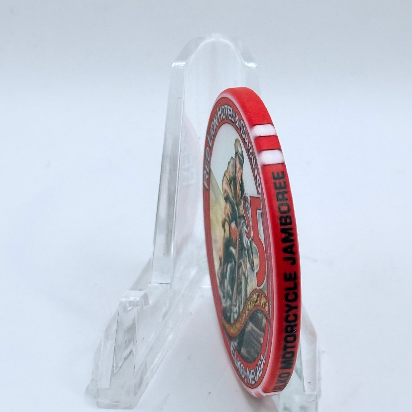 Red Lion (Inn &) Casino Elko Nevada 2007 LE $5 Casino Chip E6361