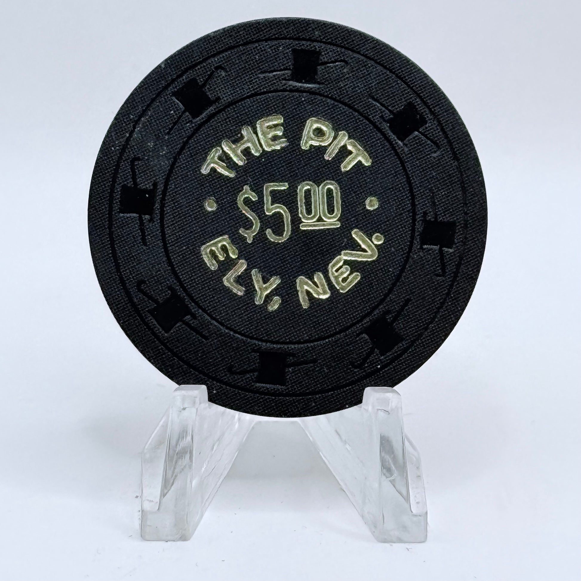 The Pit Ely Nevada 1950s $5 Casino Chip N3831