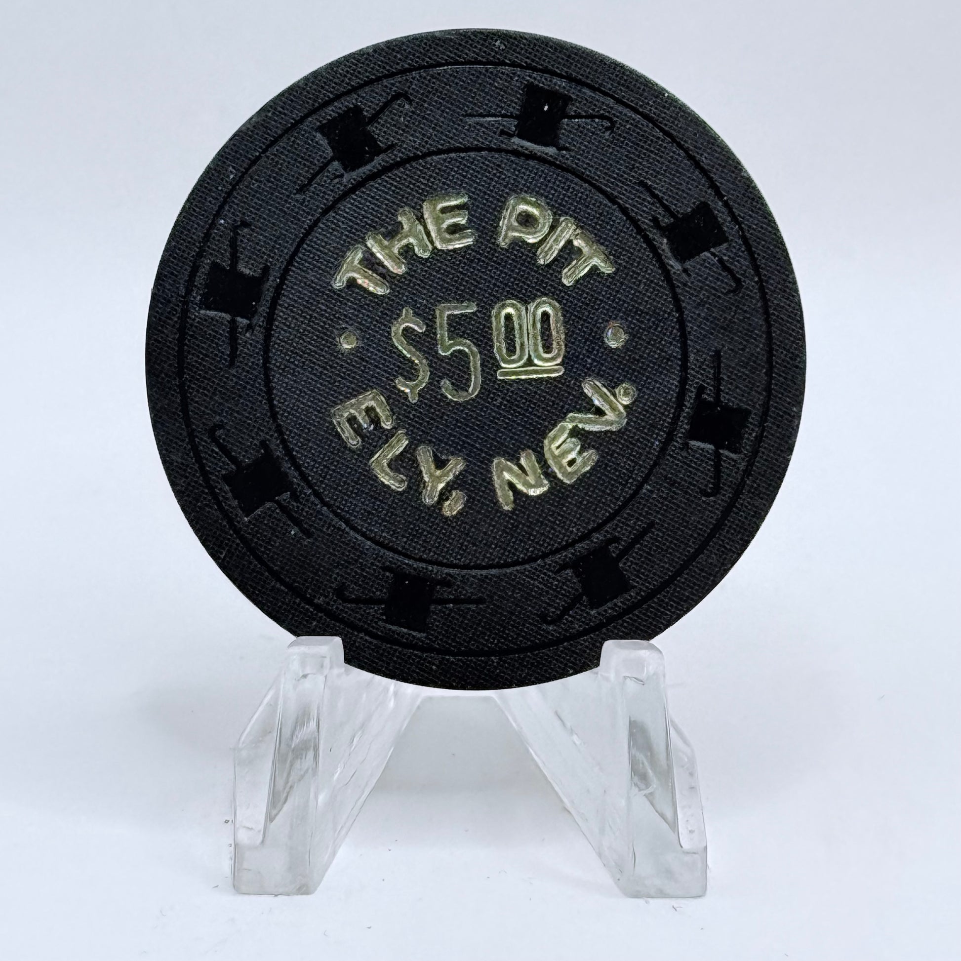 The Pit Ely Nevada 1950s $5 Casino Chip N3831
