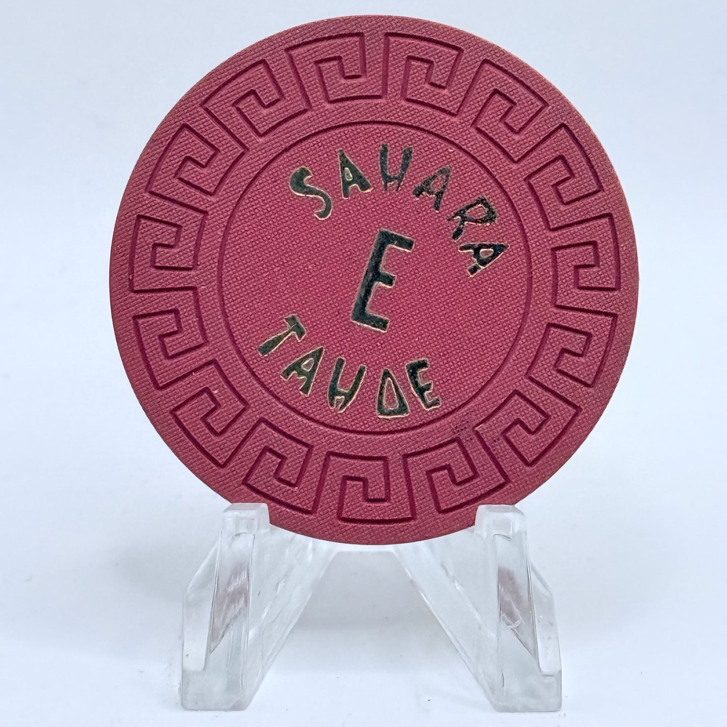 Sahara Tahoe Lake Tahoe Nevada 1970s Series 5 Roulette Casino Chip N5855