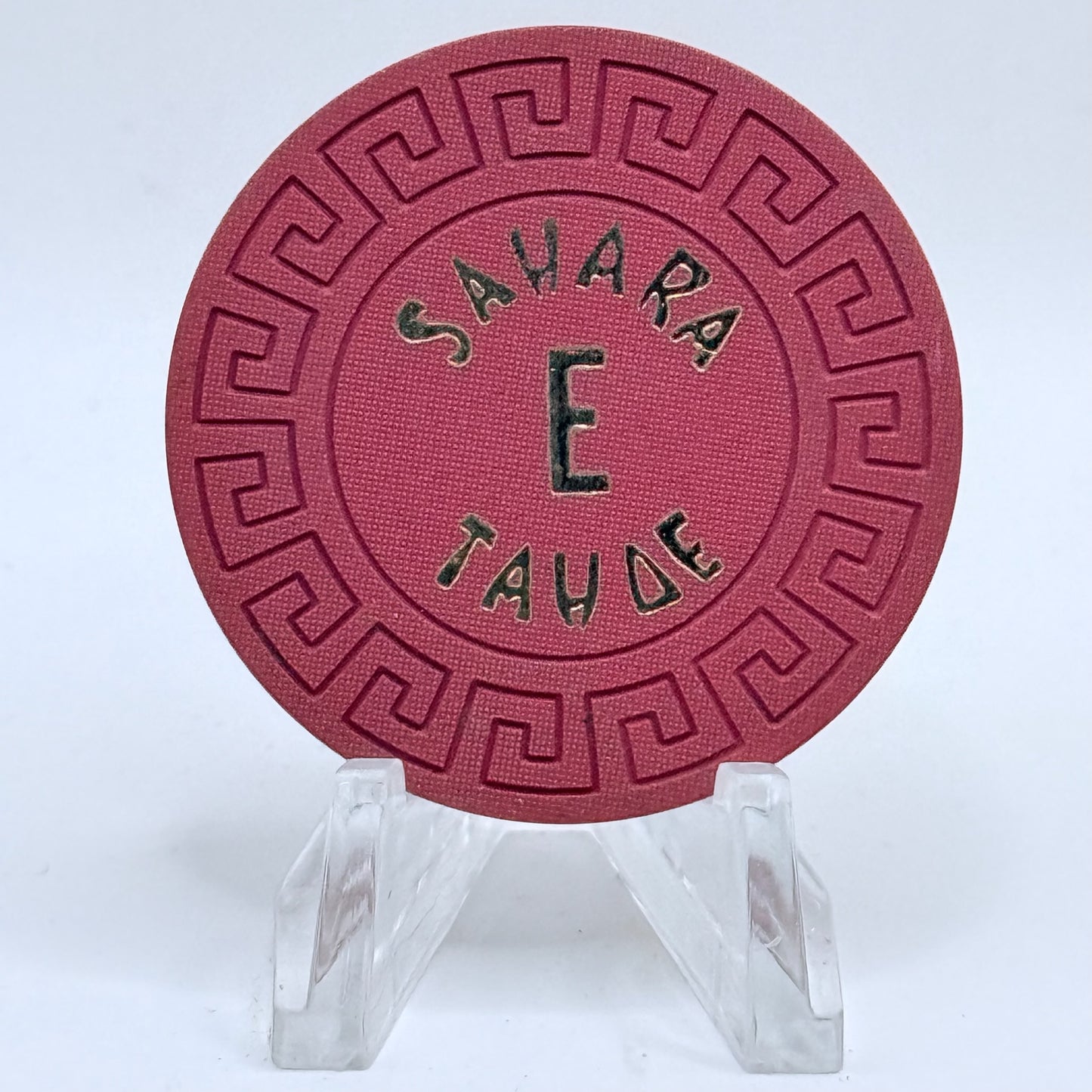 Sahara Tahoe Lake Tahoe Nevada 1970s Series 5 Roulette Casino Chip N5855