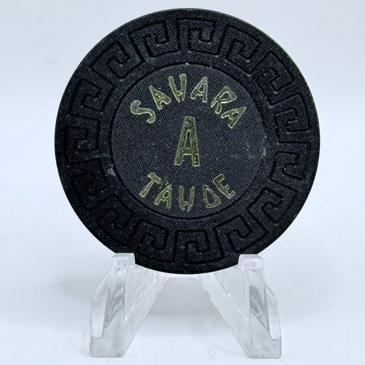 Sahara Tahoe Lake Tahoe Nevada 1970 Series 1 Roulette Casino Chip N5842