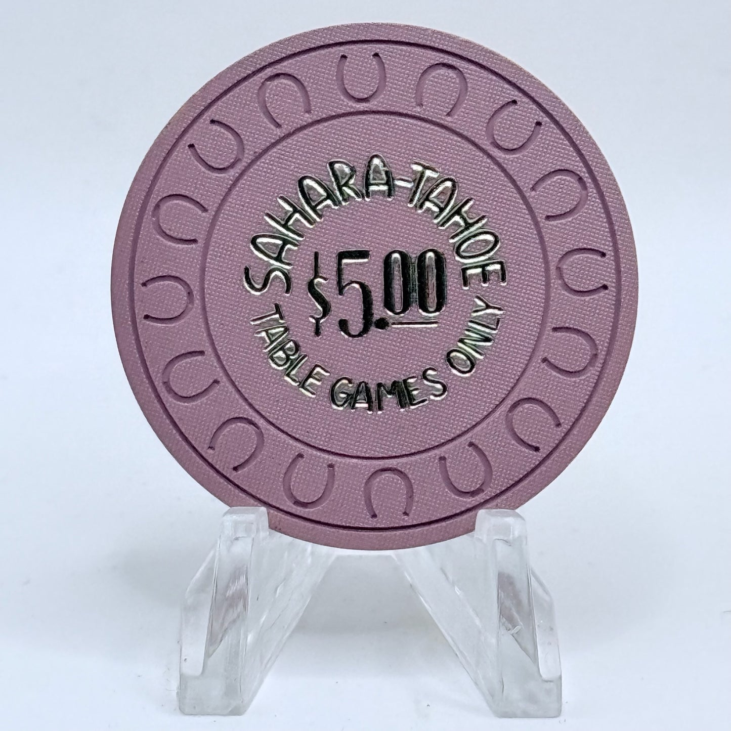 Sahara Tahoe Lake Tahoe Nevada $5 NCV Casino Chip N9044