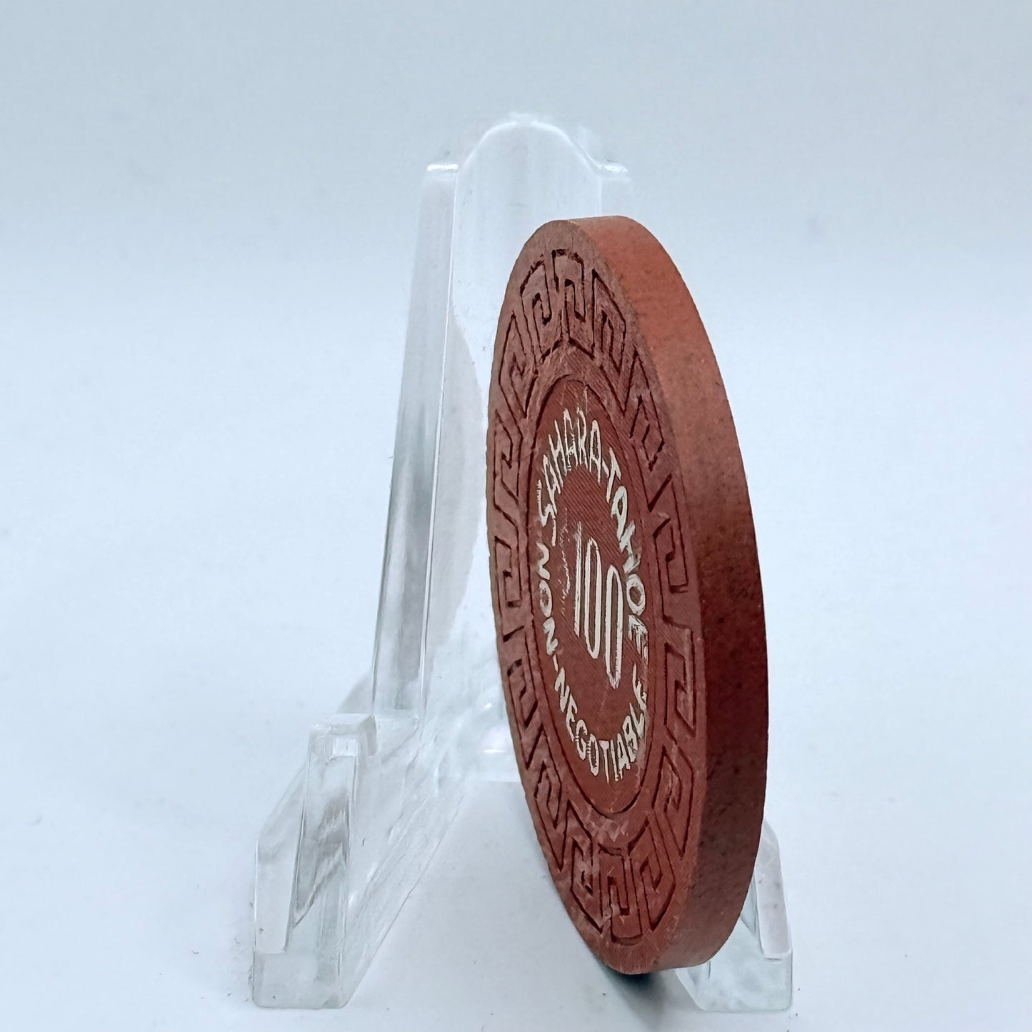 Sahara Tahoe Lake Tahoe Nevada $100 NCV Casino Chip V1458