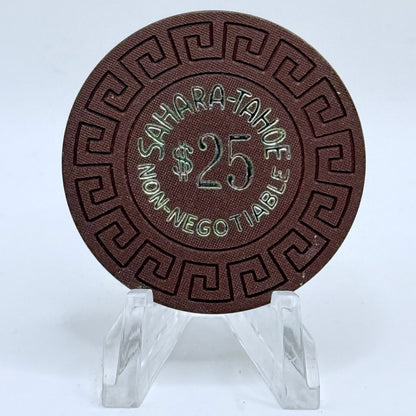 Sahara Tahoe Lake Tahoe Nevada $25 NCV Casino Chip V1456
