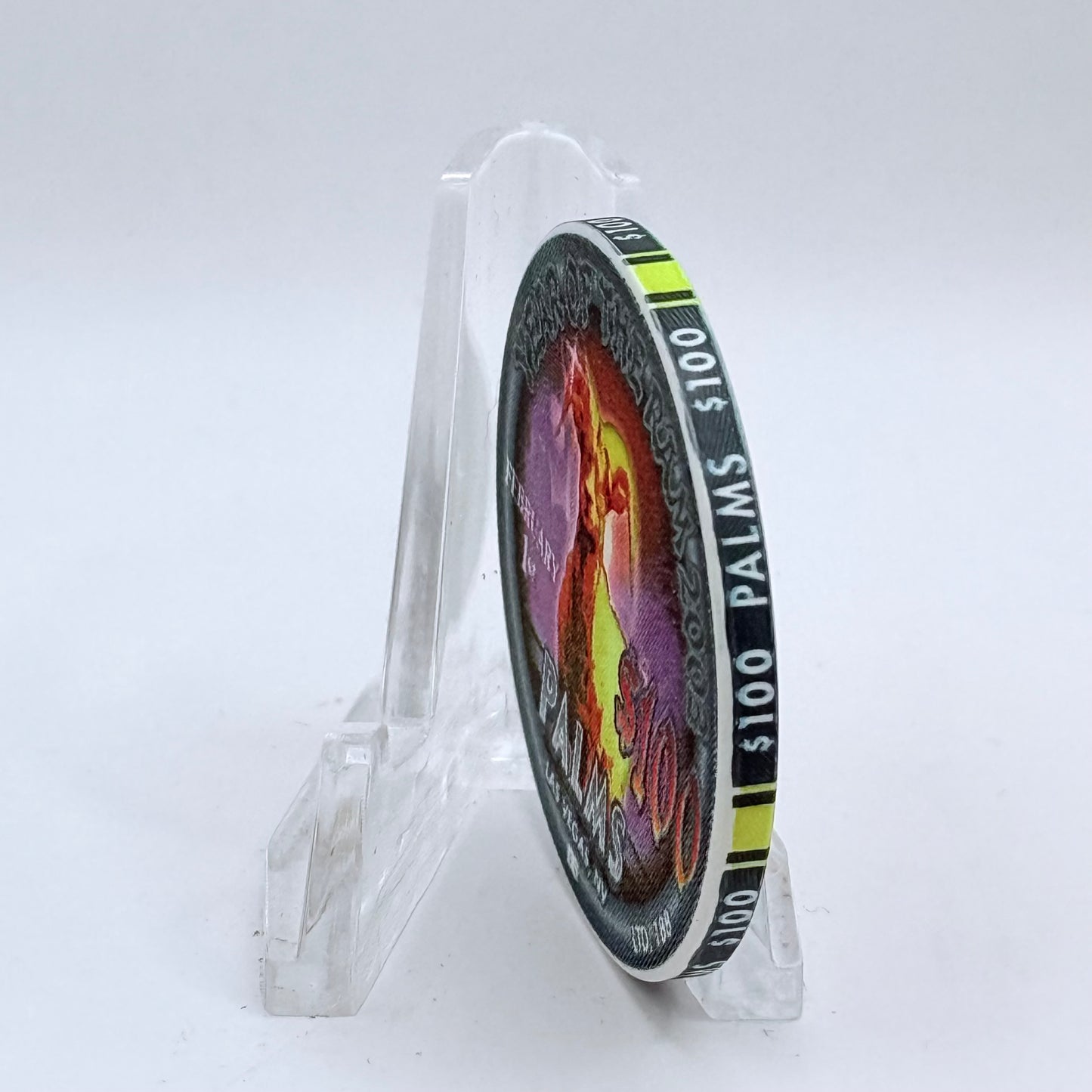 Palms Casino Resort Las Vegas Nevada 2003 'Year Of The Ram' LE $100 Casino Chip E2054