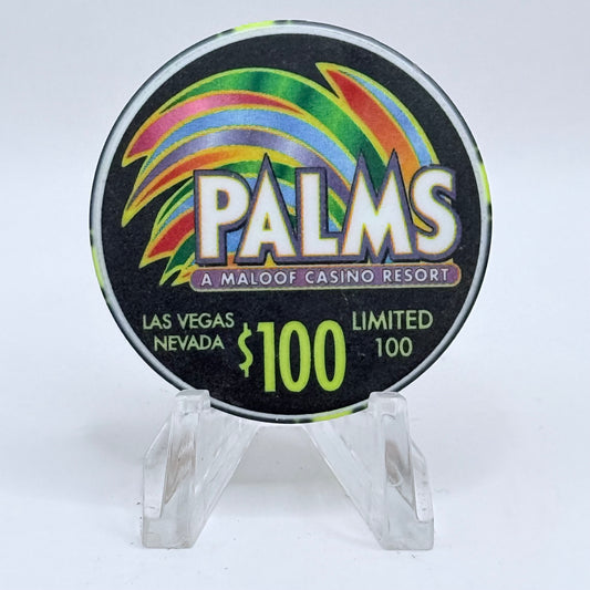 Palms Casino Resort Las Vegas Nevada 2002 'Third Eye Blind' LE $100 Casino Chip V9466