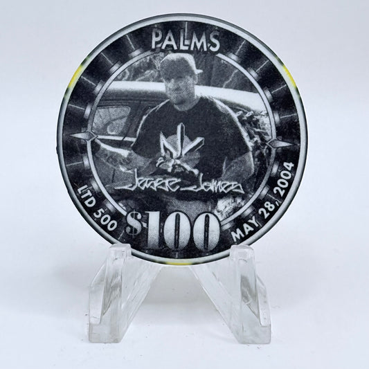Palms Casino Resort Las Vegas Nevada 2004 'West Coast Choppers' LE $100 Casino Chip E2399