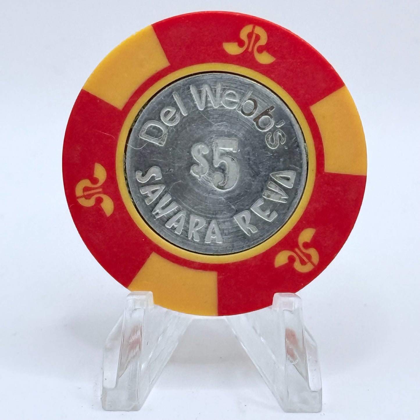 Del Webbs Sahara Reno Nevada 1978 $5 Casino Chip N4529