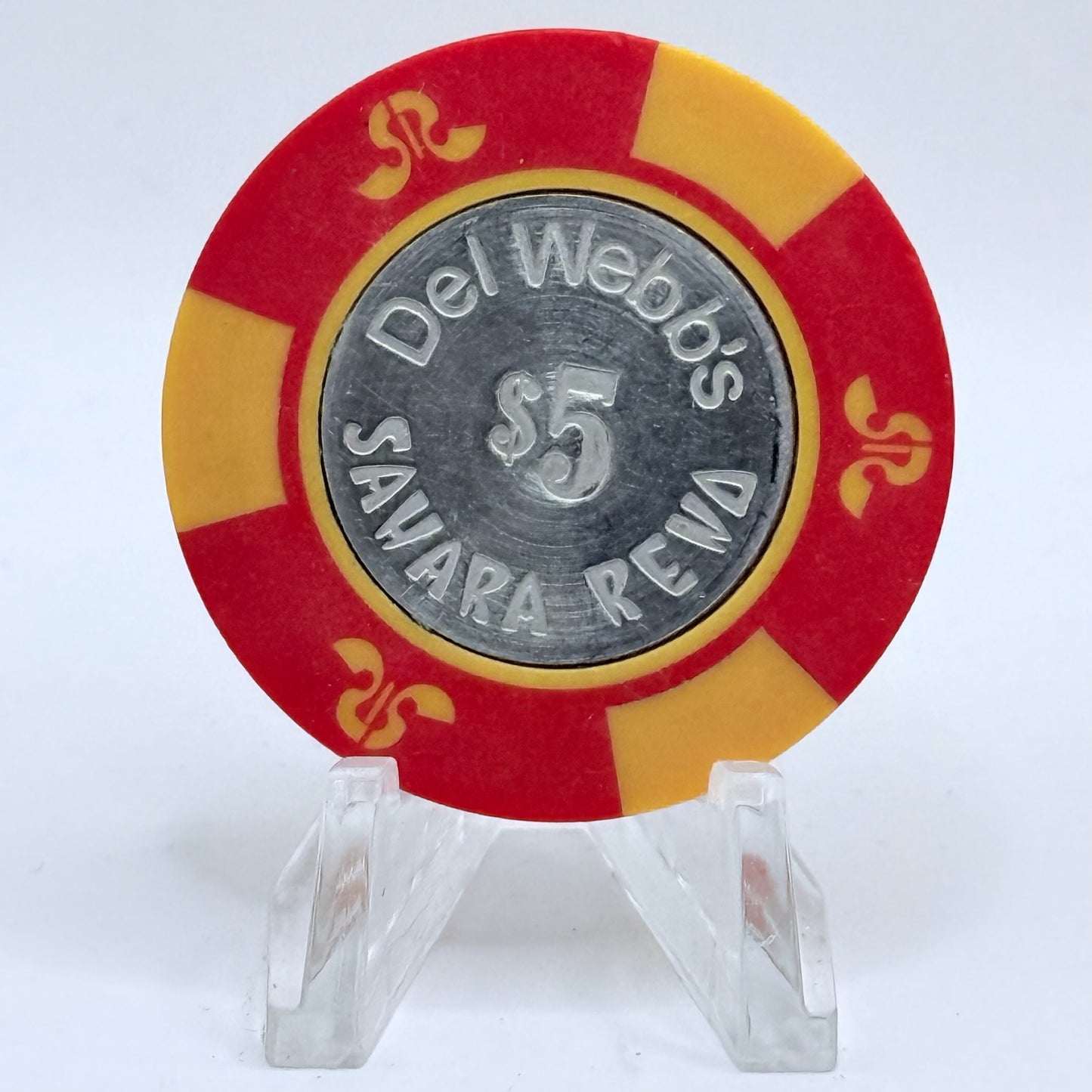 Del Webbs Sahara Reno Nevada 1978 $5 Casino Chip N4529