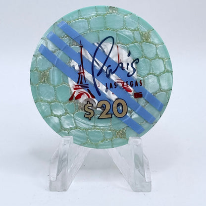 Paris Las Vegas Nevada 1999 $20 Imitation Chip E4333