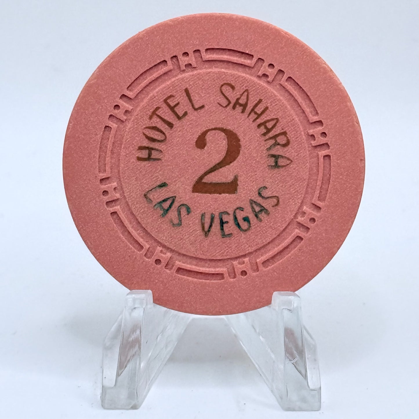 Sahara Las Vegas Nevada 1950s Series 202 Roulette Casino Chip N2105