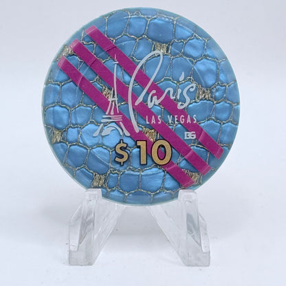 Paris Las Vegas Nevada 1999 $10 Casino Chip V5208