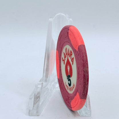 Sahara Las Vegas Nevada 1983 $5 Casino Chip N1295