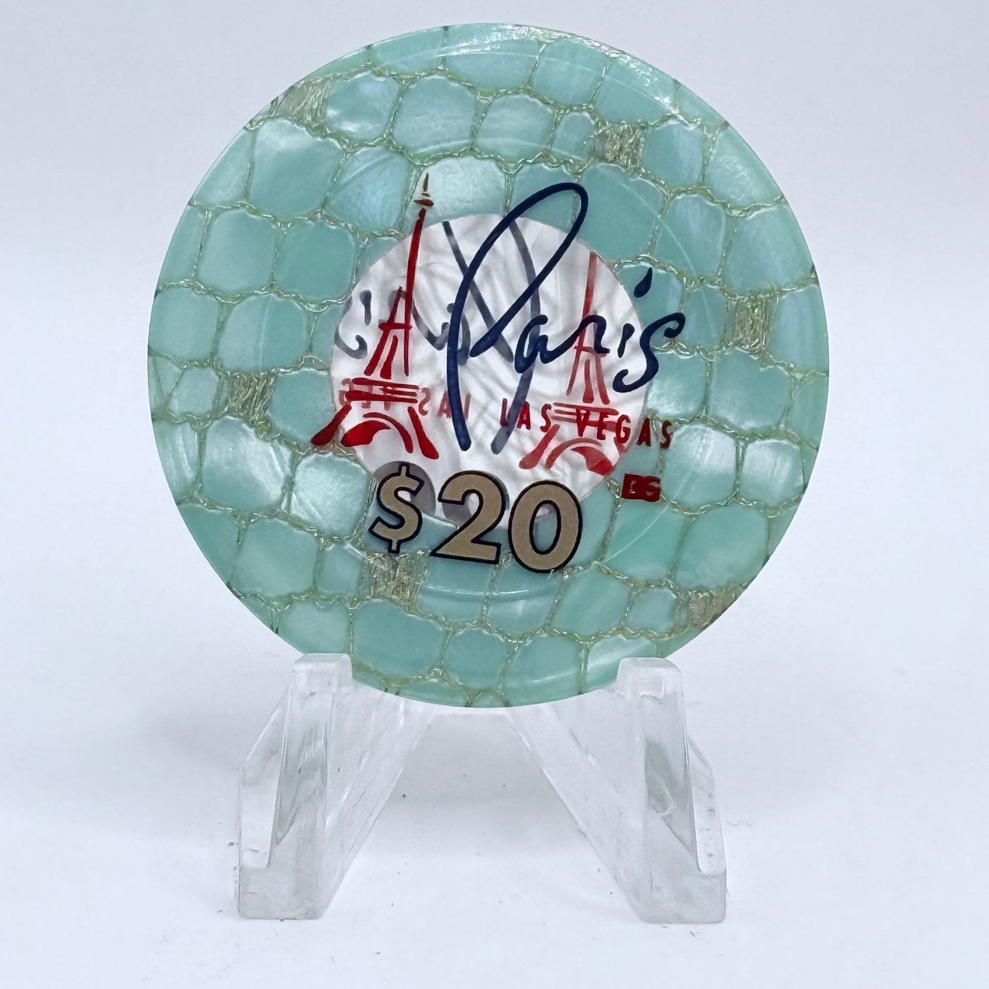 Paris Las Vegas Nevada 1999 $20 Casino Chip V5210