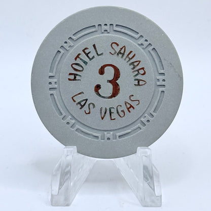 Sahara Las Vegas Nevada 1950s Series 203 Roulette Casino Chip N7011