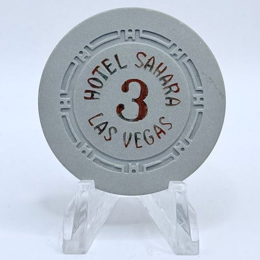 Sahara Las Vegas Nevada 1950s Series 203 Roulette Casino Chip N7011