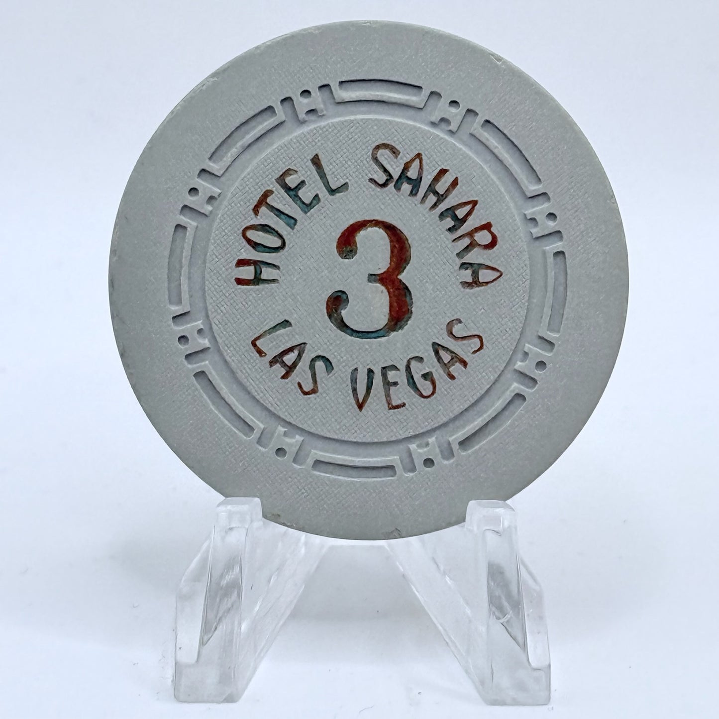 Sahara Las Vegas Nevada 1950s Series 203 Roulette Casino Chip N7011