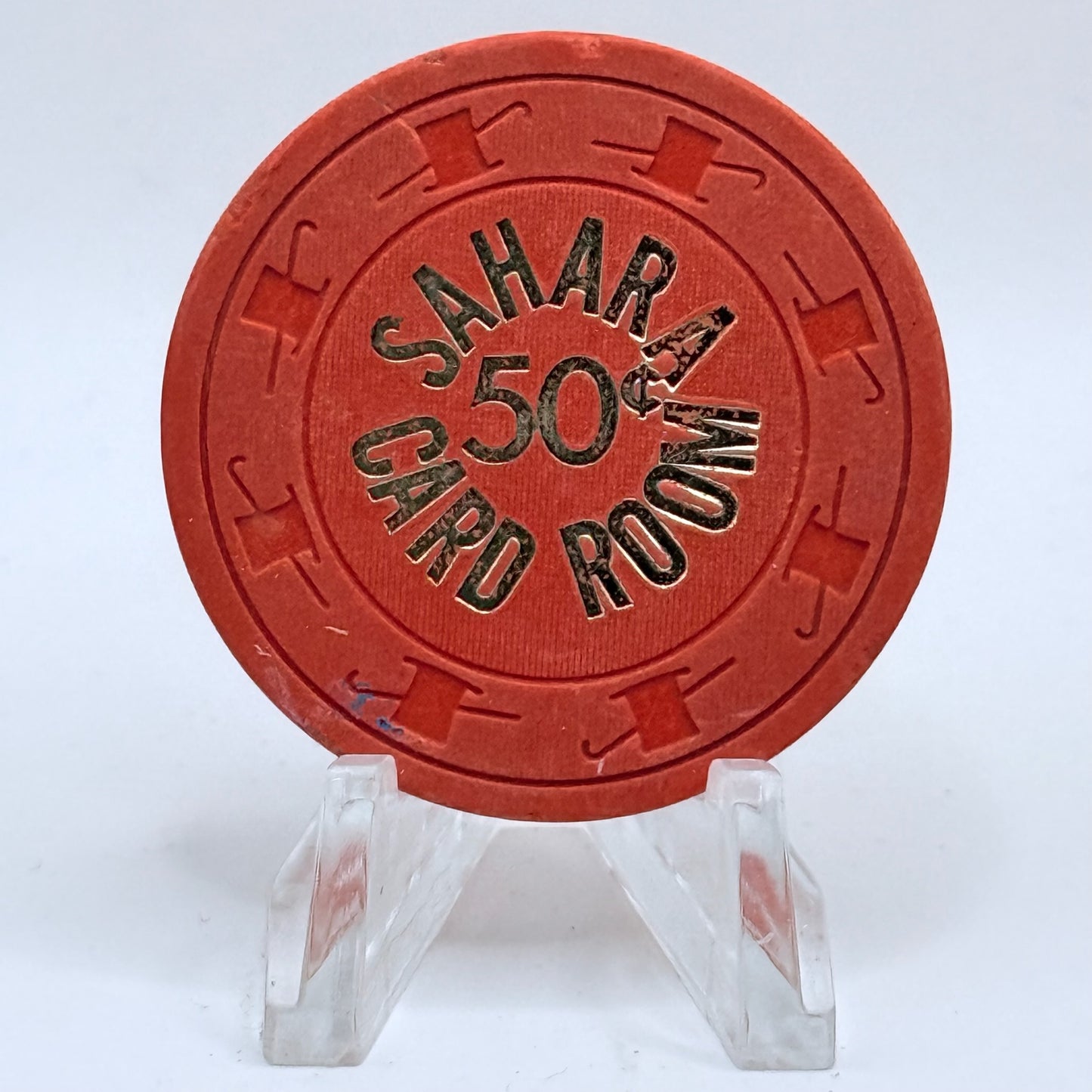 Sahara Las Vegas Nevada 1970s $0.50 Casino Chip N2109.L