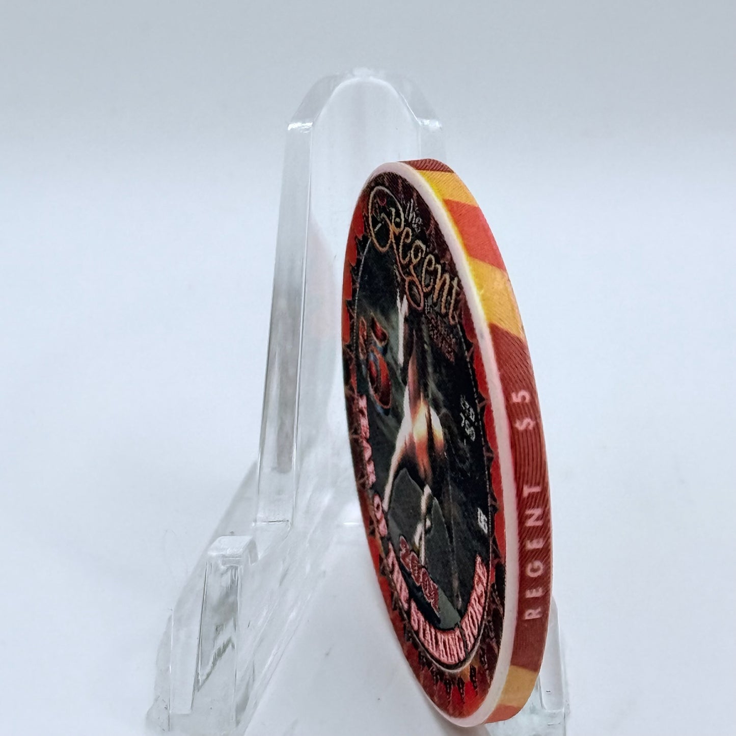 The Regent Las Vegas Nevada 2001 'Year Of The Stalking Horse' LE $5 Casino Chip