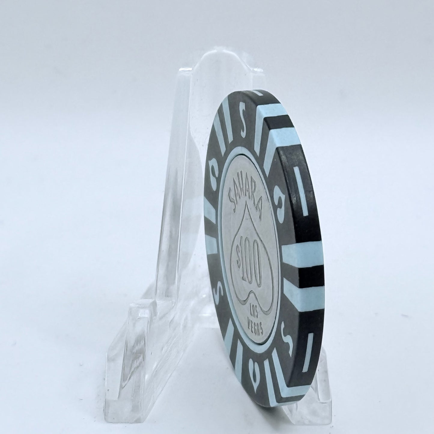 Sahara Las Vegas Nevada 1970s $100 Casino Chip N2089