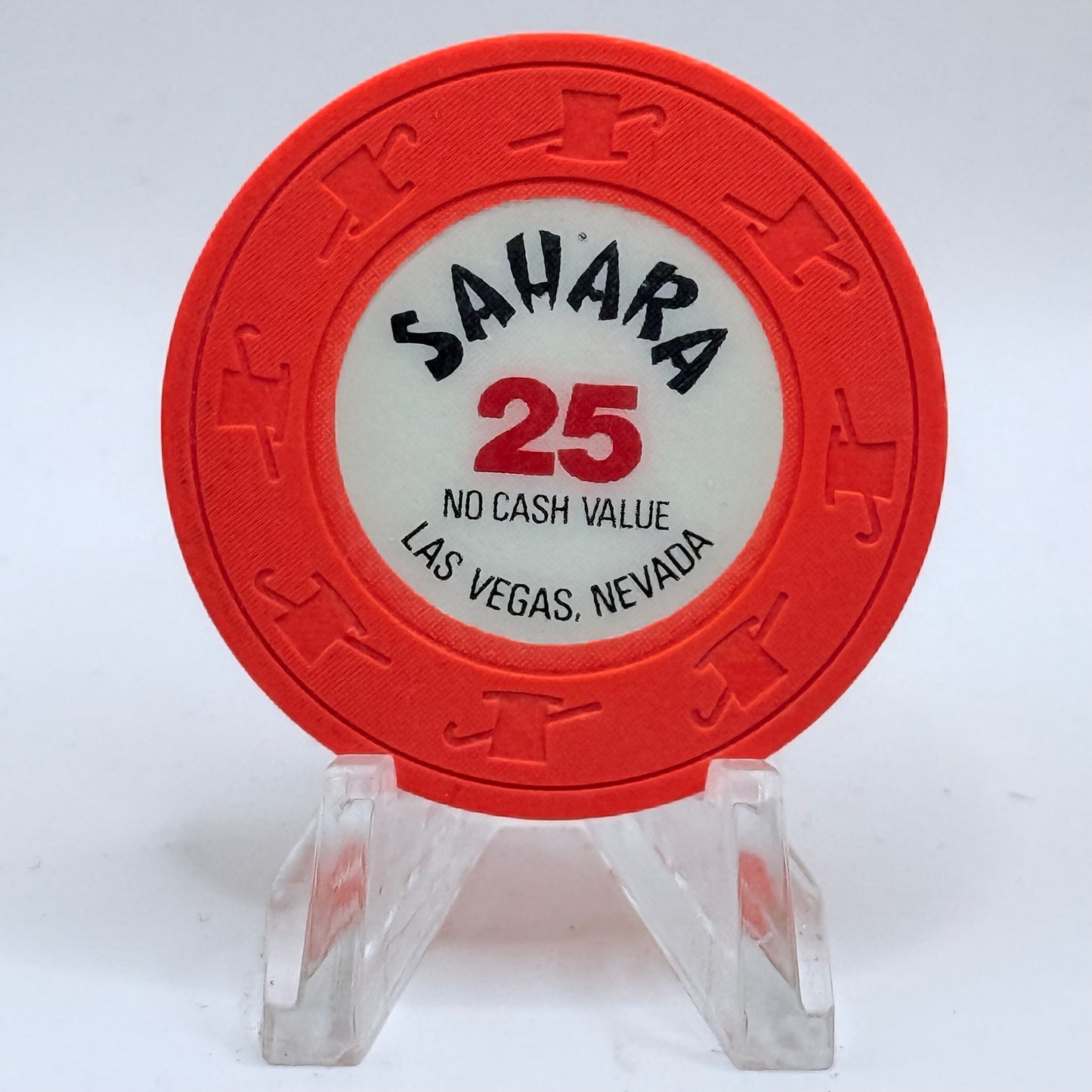 Sahara Las Vegas Nevada 1980s $25 NCV Casino Chip V3350