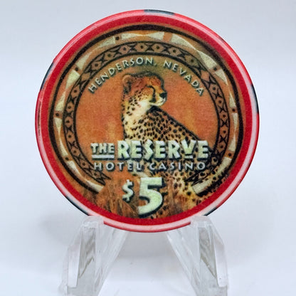 The Reserve Henderson Nevada 1999 LE $5 Casino Chip V5339