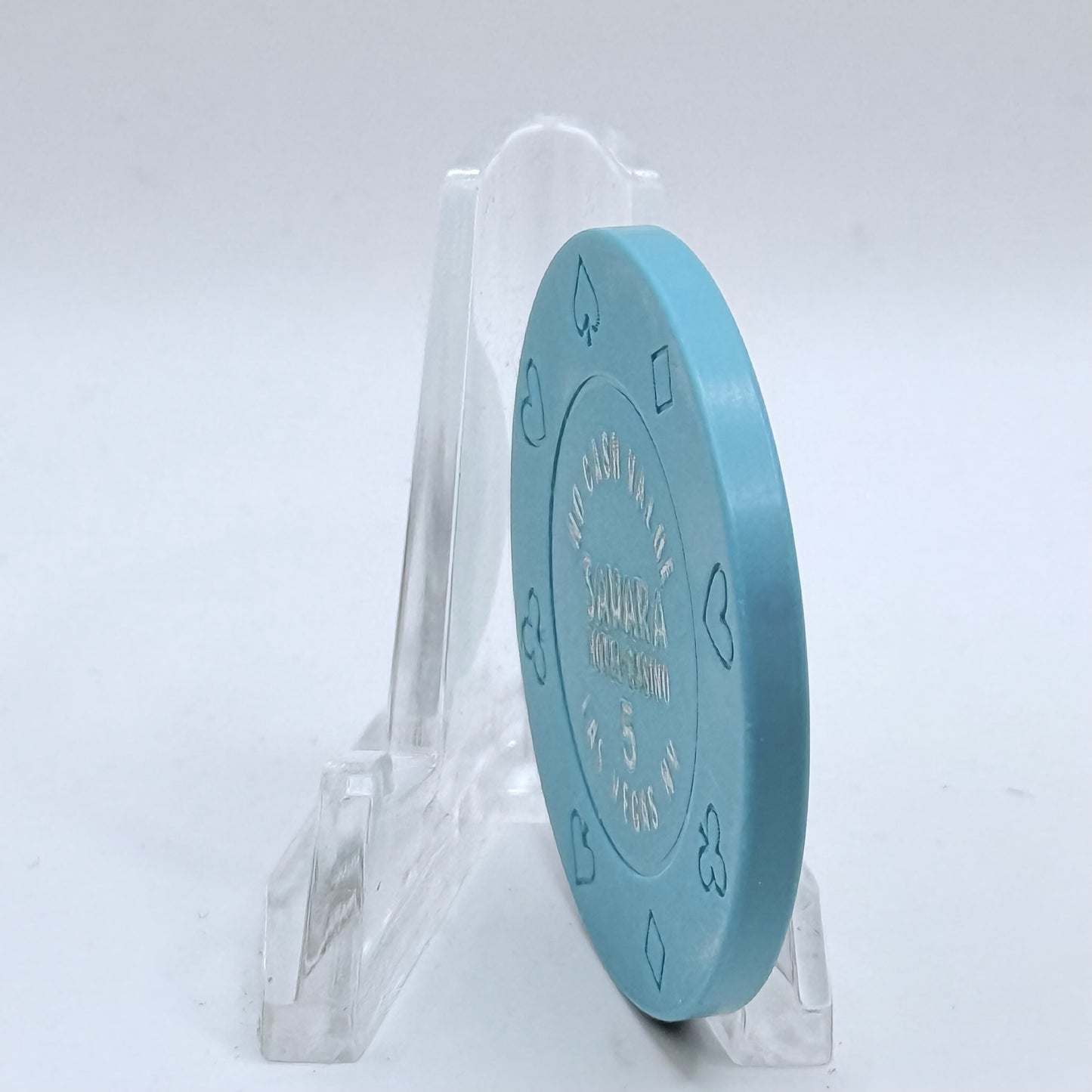 Sahara Las Vegas Nevada 1989 $5 NCV Casino Chip N0220