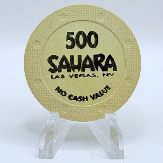 Sahara Las Vegas Nevada 2000s $500 NCV Casino Chip D0218