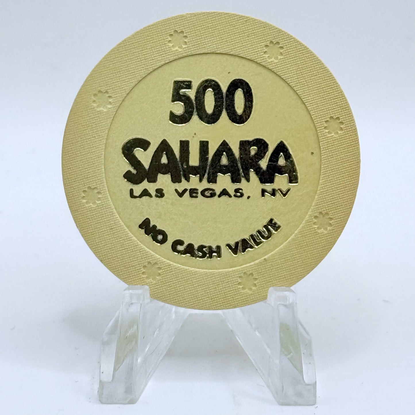 Sahara Las Vegas Nevada 2000s $500 NCV Casino Chip D0218