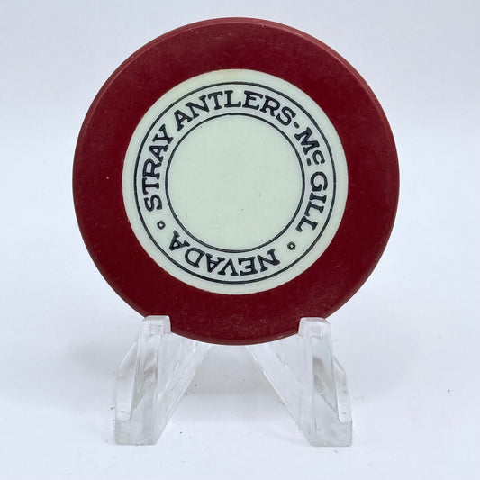Stray Antlers (Elks Club) McGill Nevada 1927 Casino Chip N9196