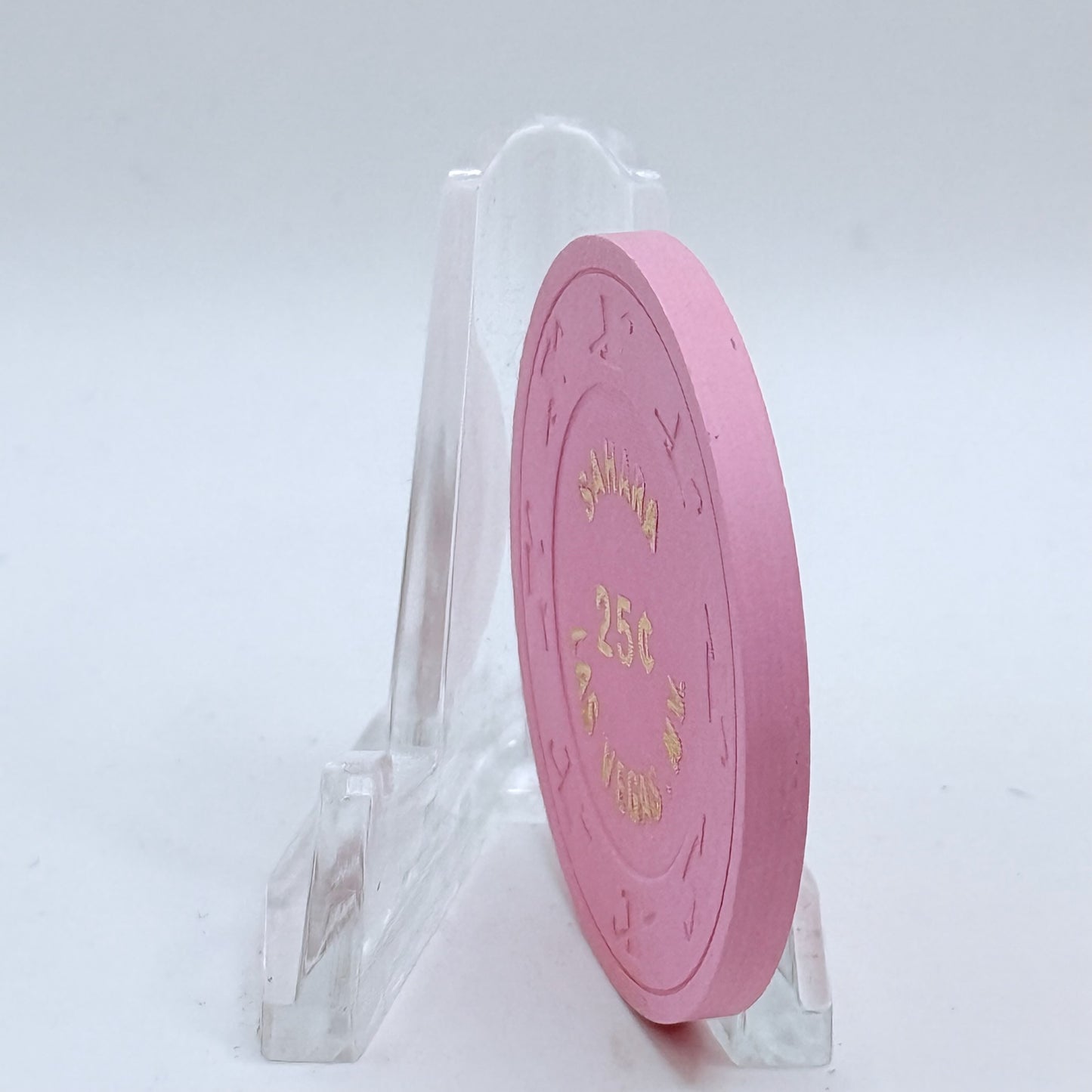 Sahara Las Vegas Nevada 1980s $0.25 Casino Chip N2108