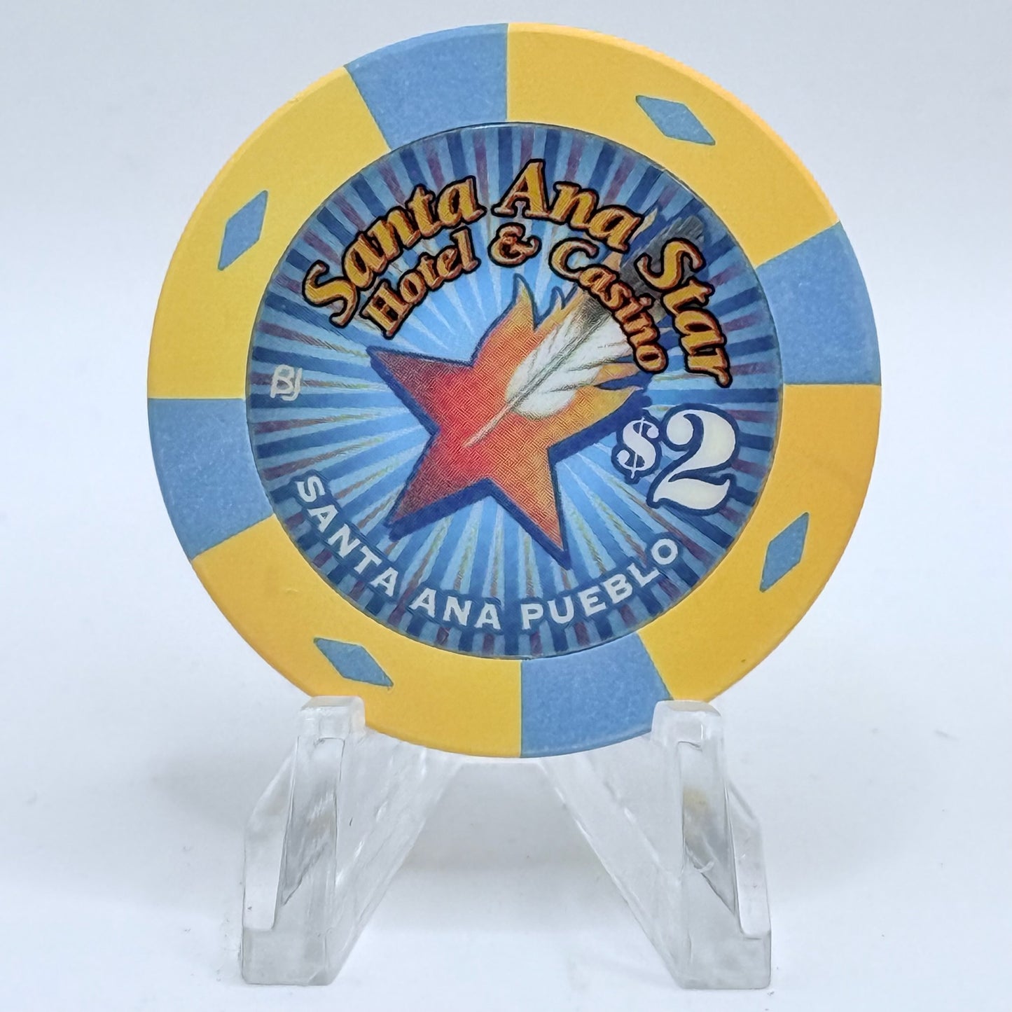 Santa Ana Star Bernalillo New Mexico $2 Casino Chip