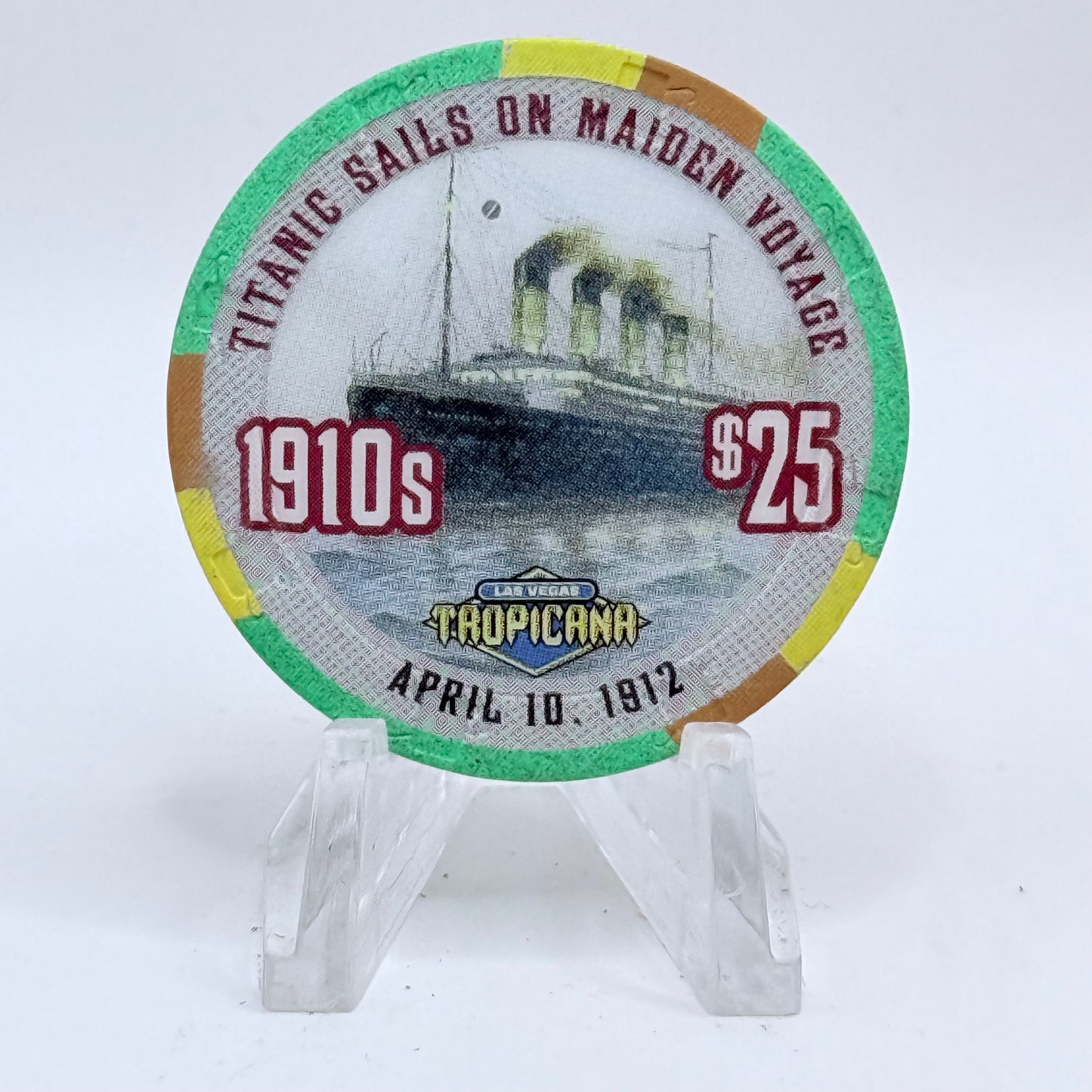 Tropicana Las Vegas Nevada 1999 Series 11 LE $25 Casino Chip V5878