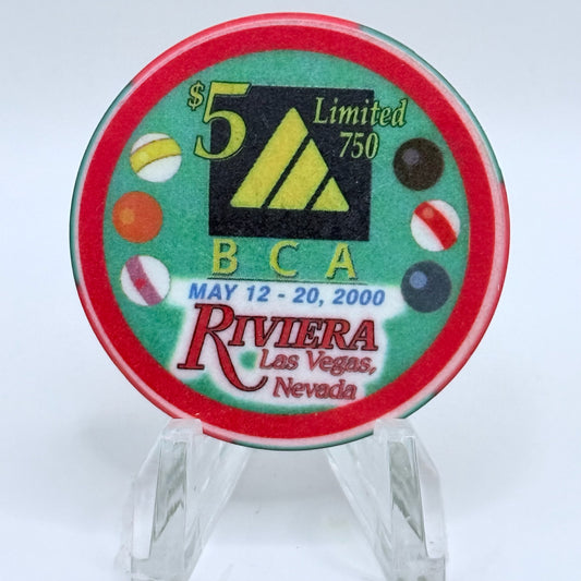 Riviera Las Vegas Nevada 2000 LE $5 Casino Chip