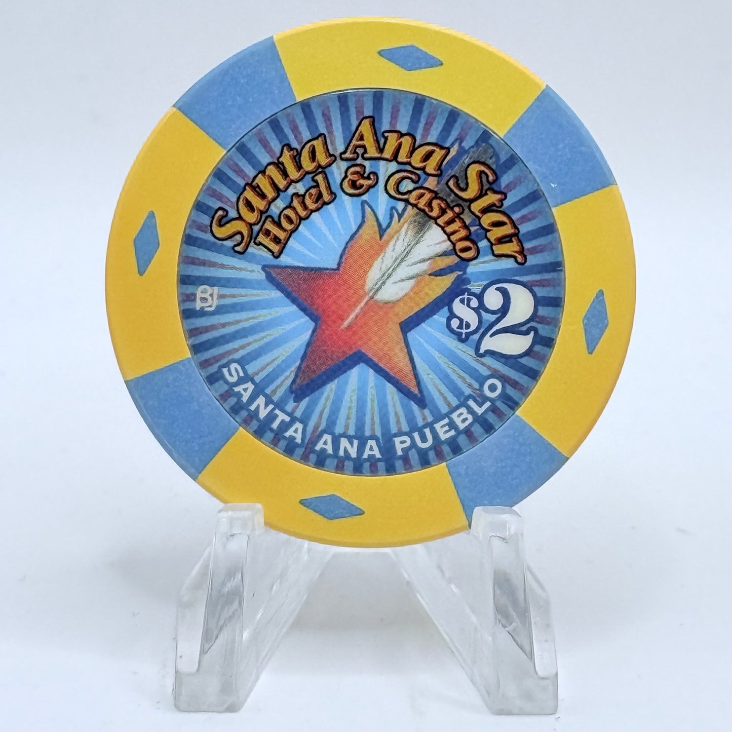 Santa Ana Star Bernalillo New Mexico $2 Casino Chip