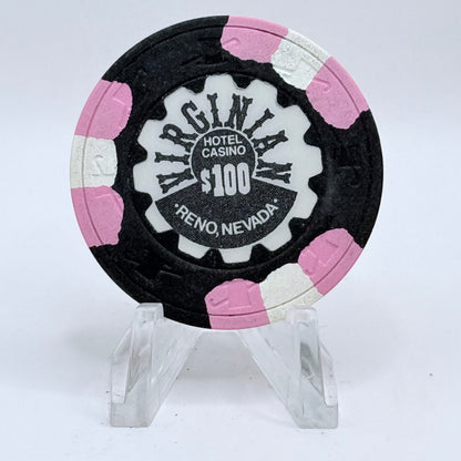 Virginian Reno Nevada 1989 $100 Casino Chip V6312