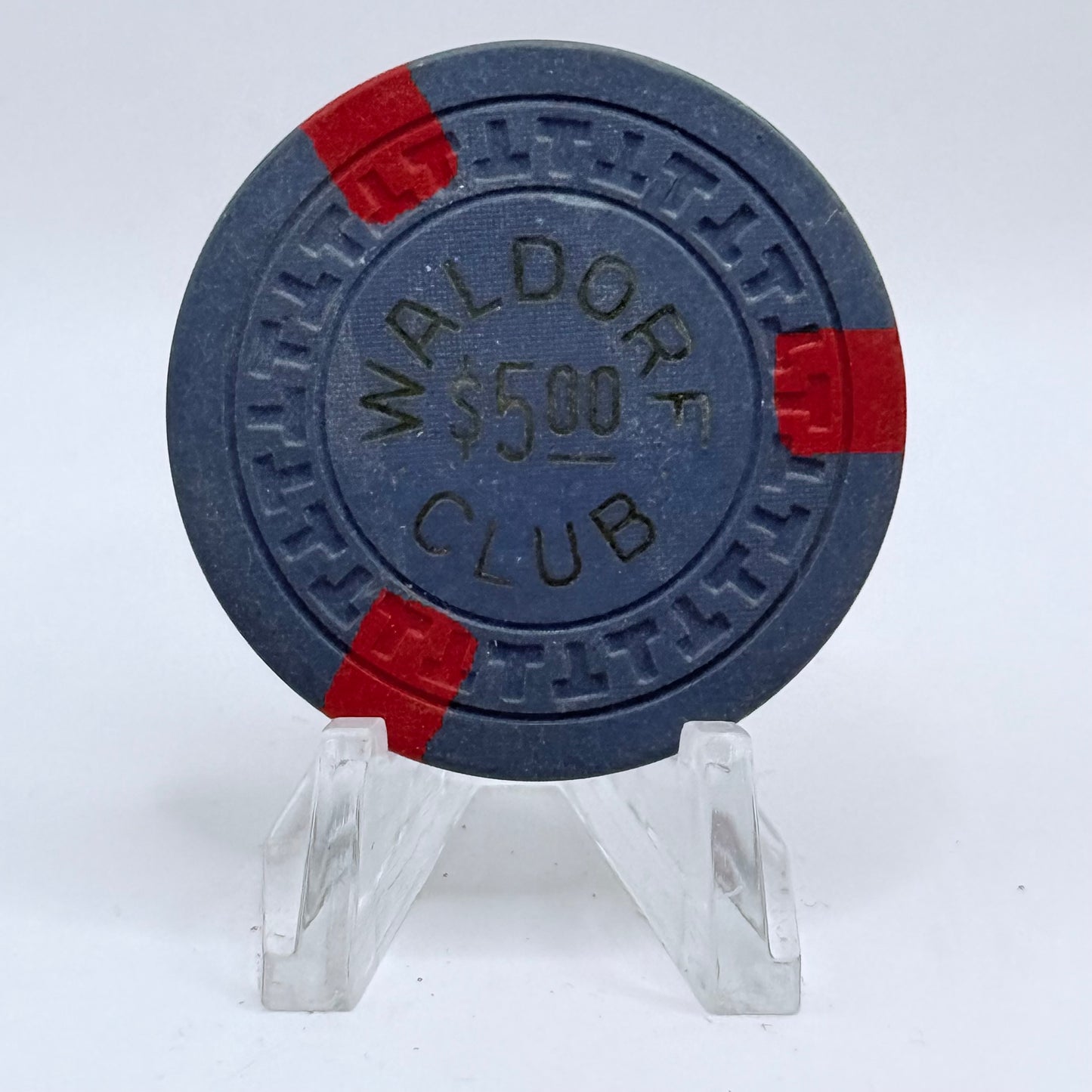 Waldorf Club Reno Nevada 1930s $5 Casino Chip N3400