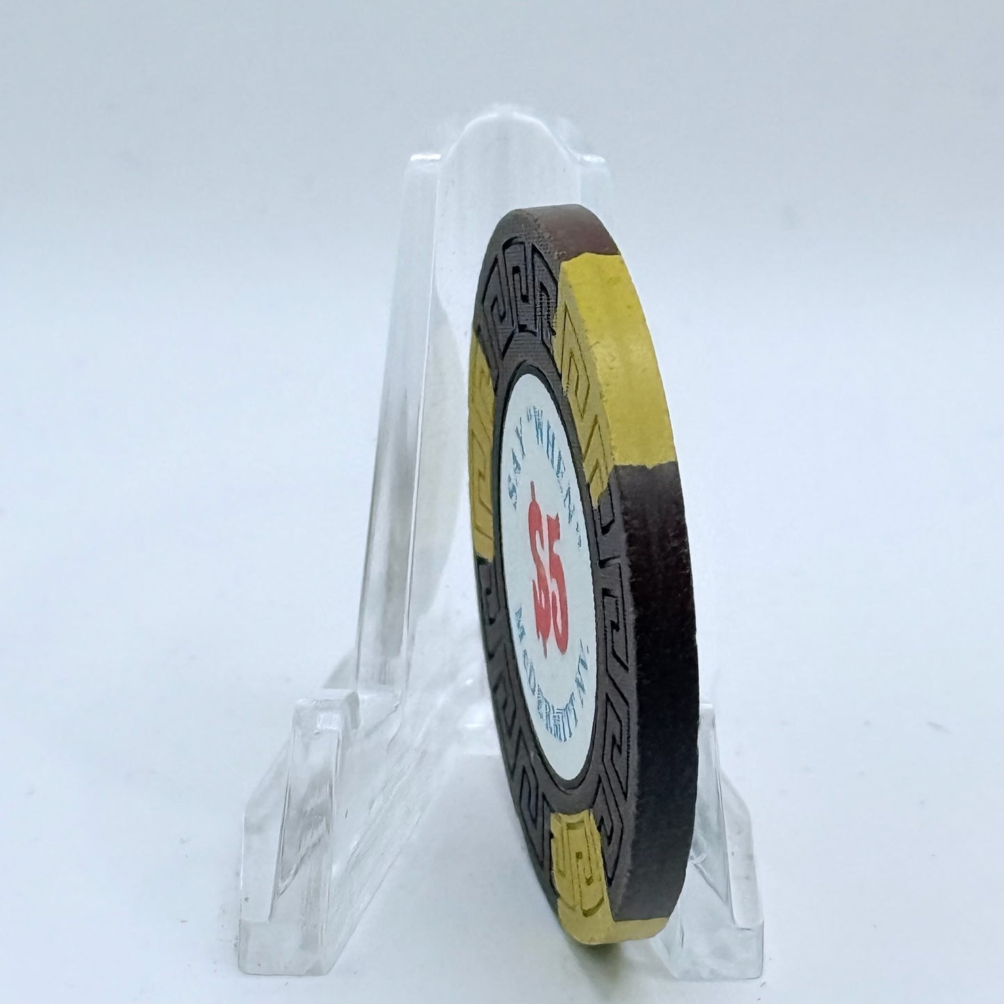 Say When McDermitt Nevada 1977 $5 Casino Chip N5693