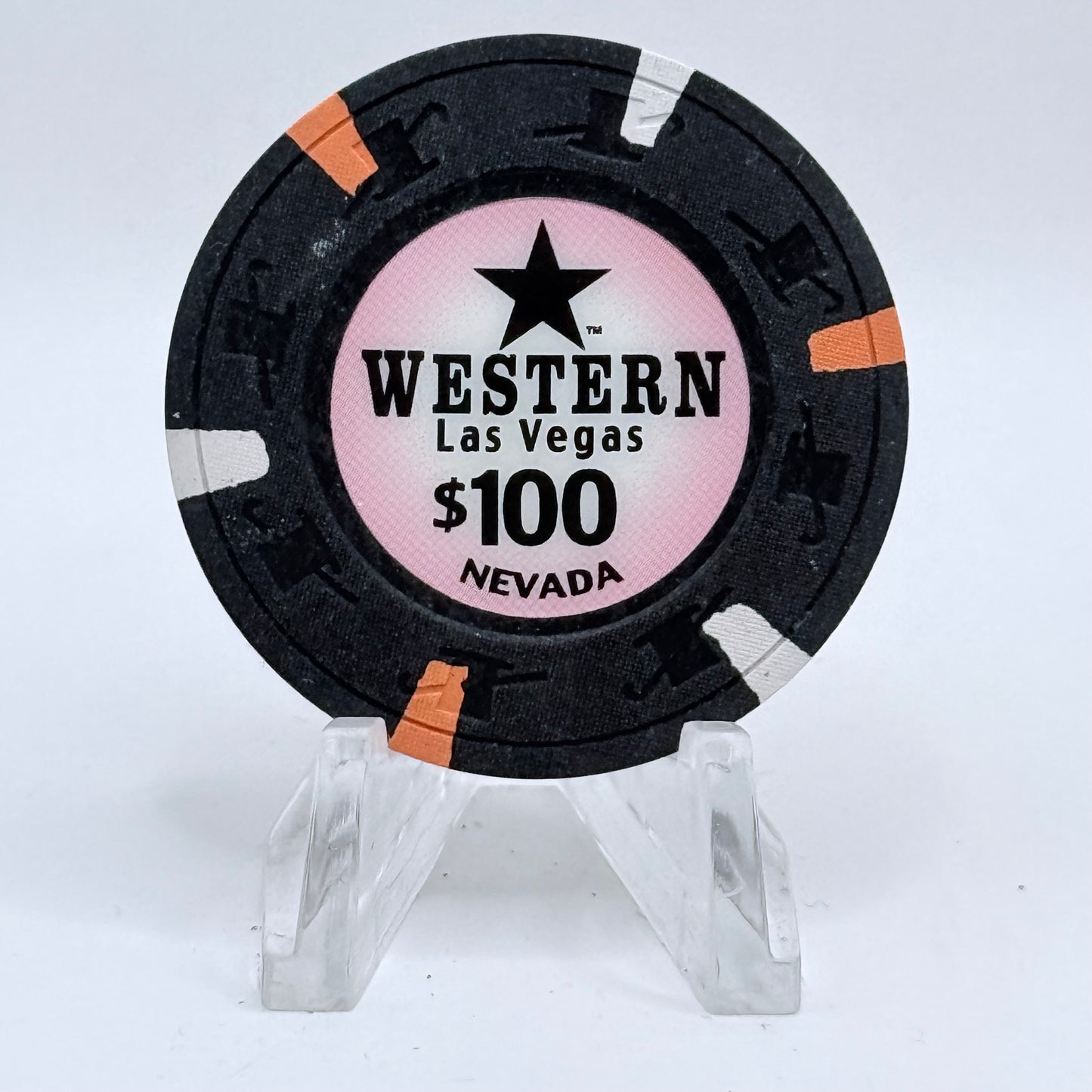Western Las Vegas Nevada 2008 $100 Casino Chip E8434