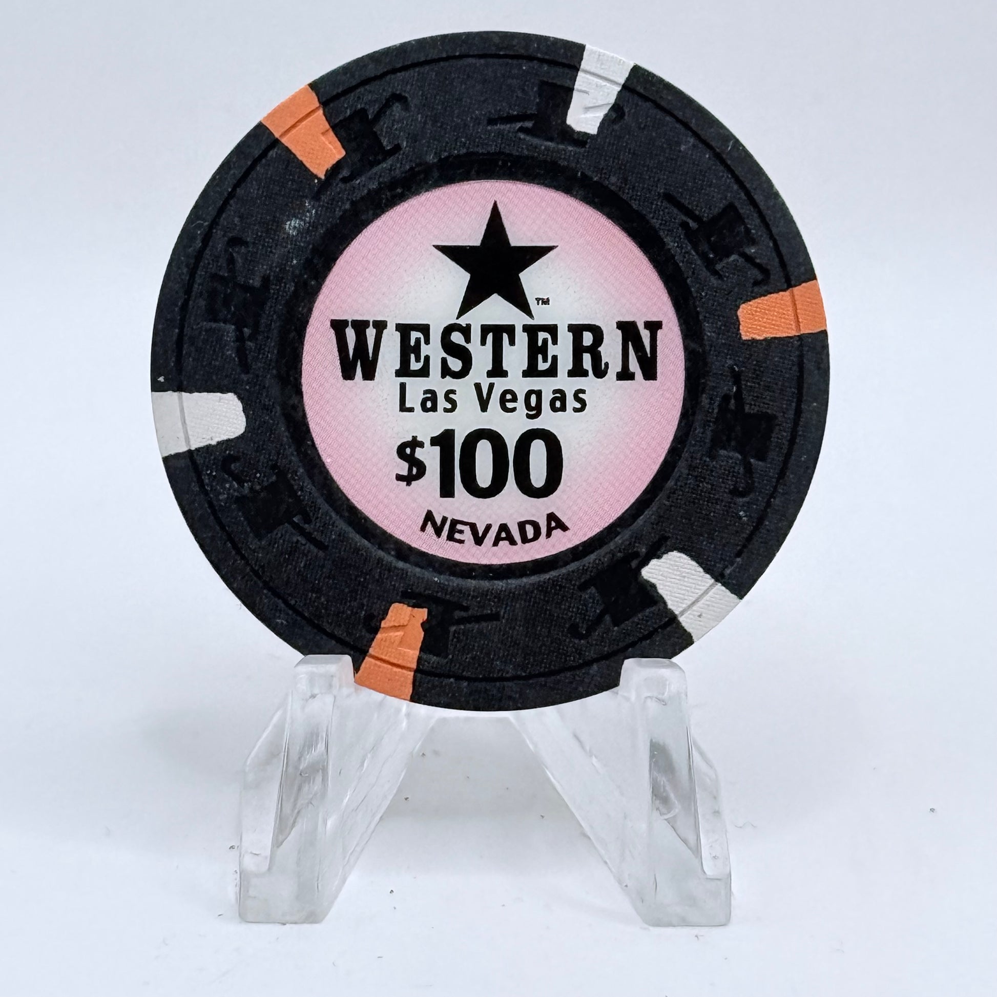 Western Las Vegas Nevada 2008 $100 Casino Chip E8434