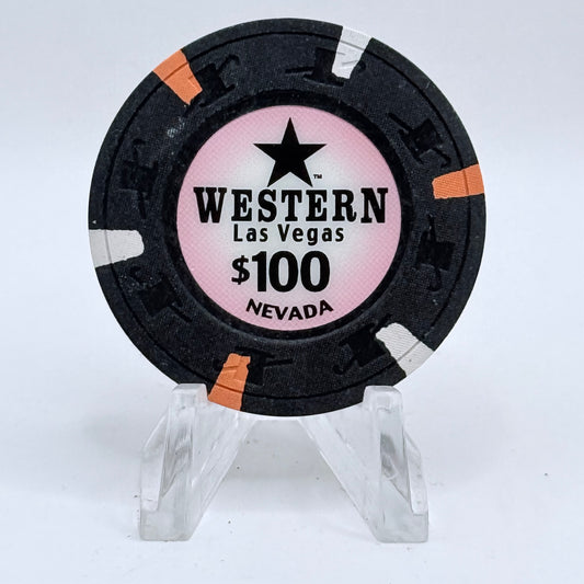 Western Las Vegas Nevada 2008 $100 Casino Chip E8434