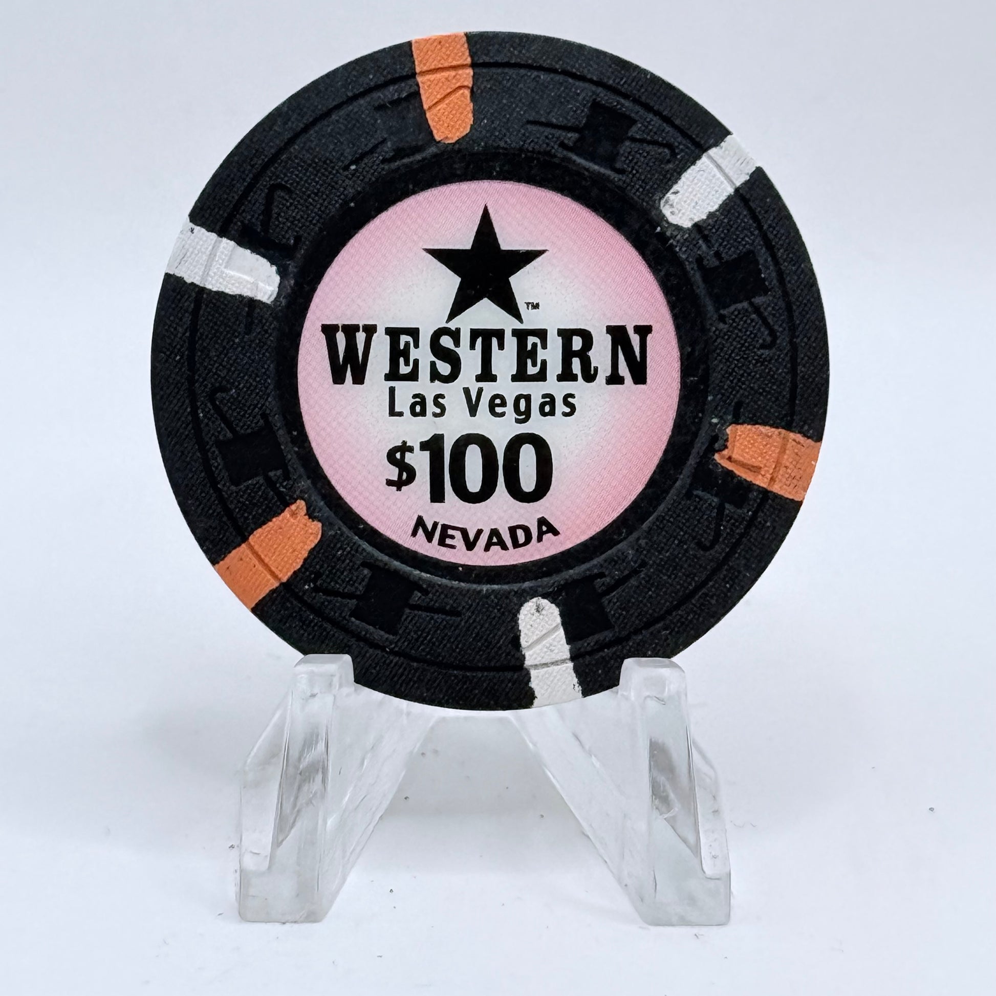 Western Las Vegas Nevada 2008 $100 Casino Chip E8434