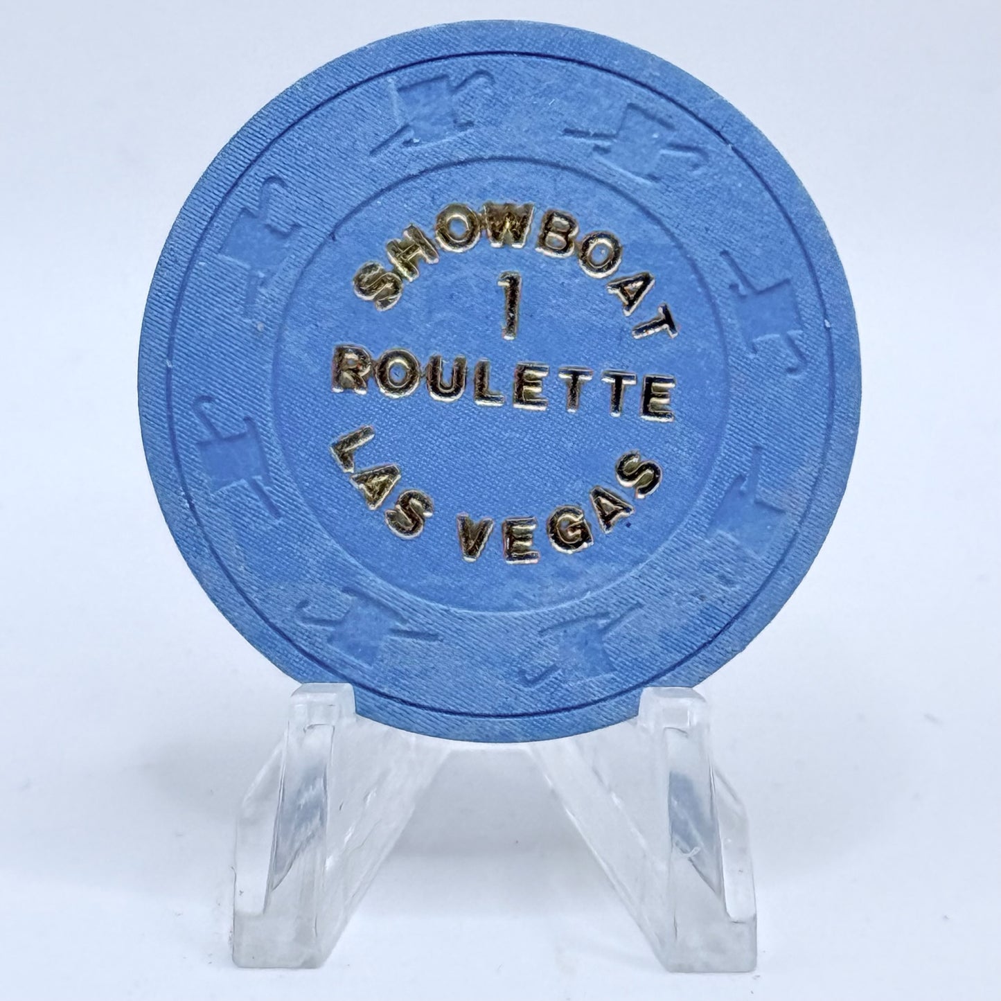 Showboat Las Vegas Nevada 1970s Series 231 Roulette Casino Chip N2146