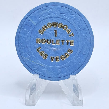 Showboat Las Vegas Nevada 1970s Series 231 Roulette Casino Chip N2146