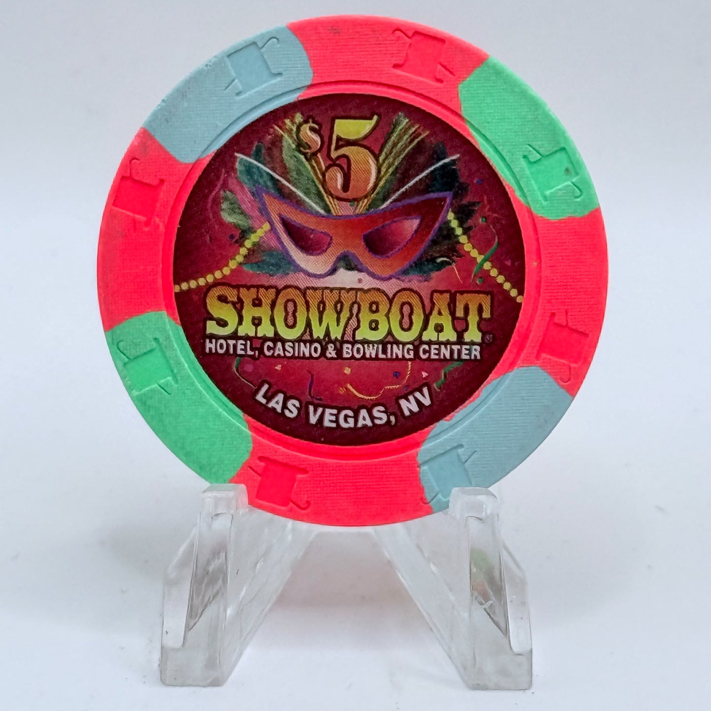 Showboat Las Vegas Nevada 1996 $5 Casino Chip N1171