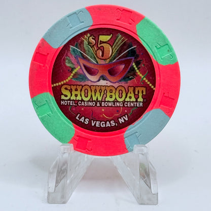Showboat Las Vegas Nevada 1996 $5 Casino Chip N1171